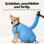 Hunde-Trockensack – stressfrei & freihändig