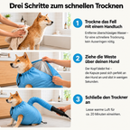 Hunde-Trockensack – stressfrei & freihändig